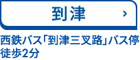 到津　西鉄バス「到津三叉路」バス停 徒歩2分